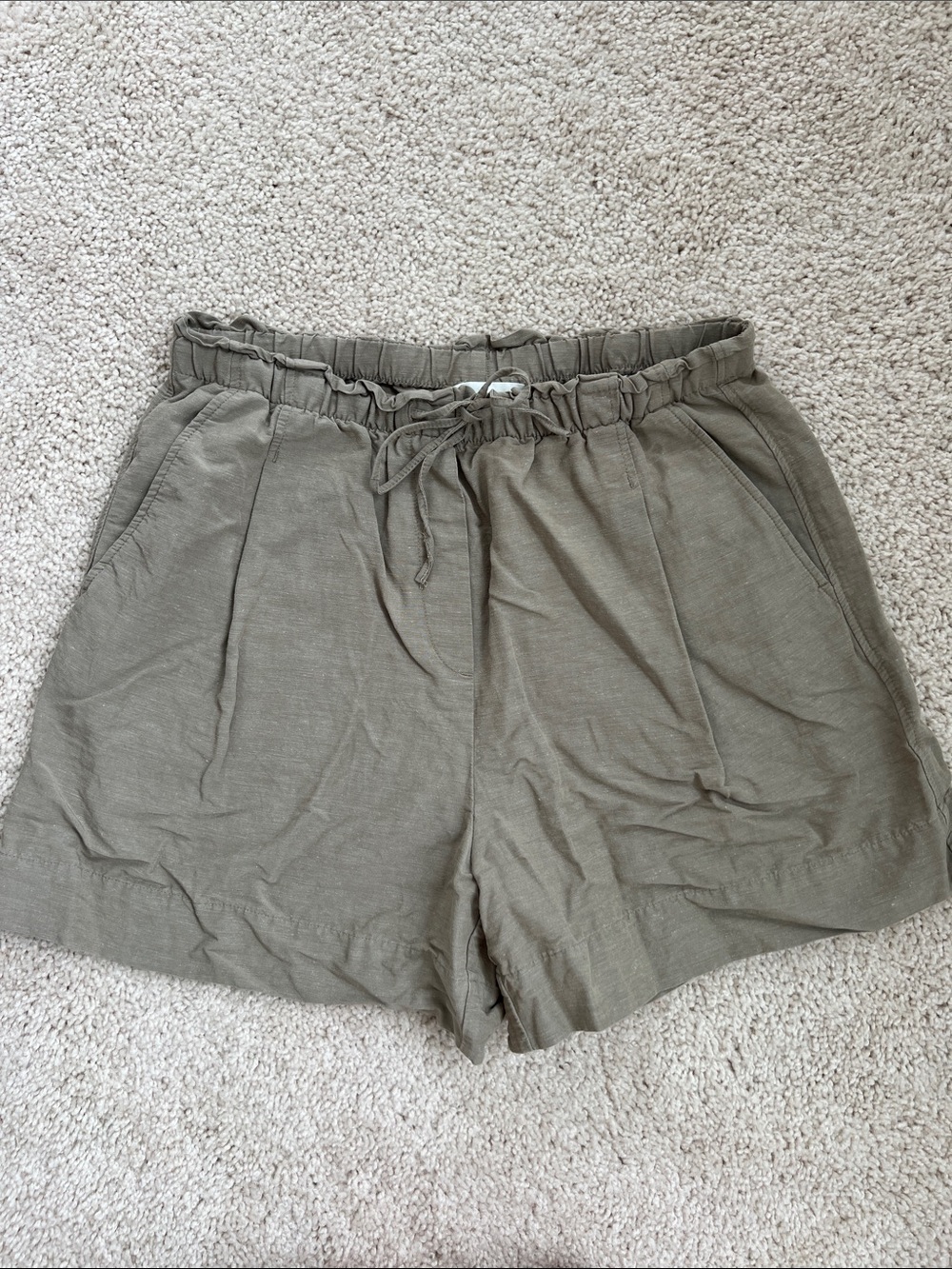 H&M Linen Blend shorts, size S